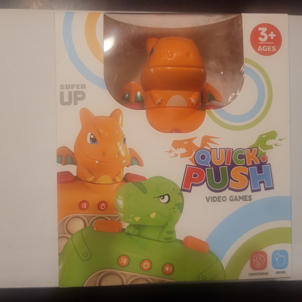Orange Dragon Push Pop Game, Memory Game